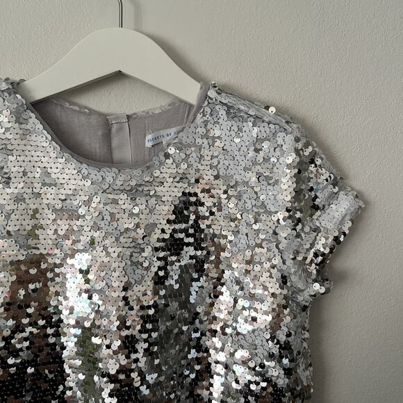 Rockets Of Awesome Silver Sequin Shirt - Silver - 6 - Picture 2 of 6
